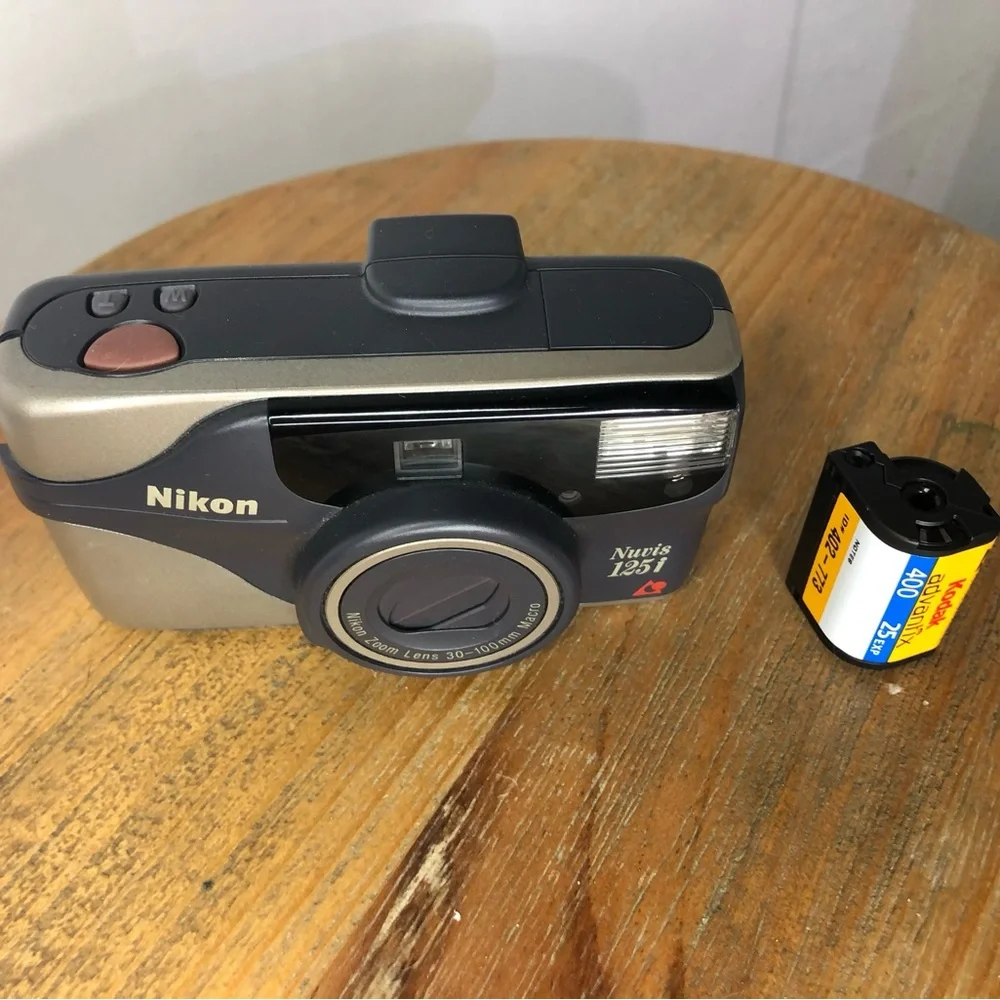 NIKON point and shoot film camera